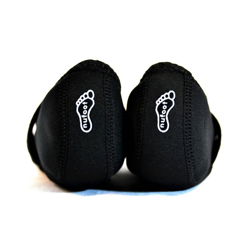 Nufoot Betsy Lou Fuzzies Women's Slippers, Foldable, Flexible Flats, Slipper Socks, Travel Slipper, Yoga Socks, House Shoes, Indoor Shoes, Black, X-Large - Image 4